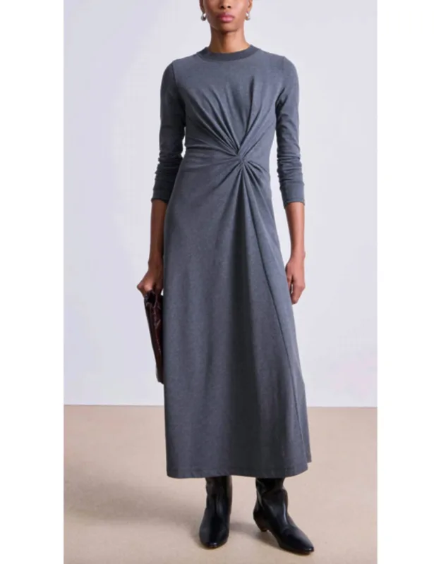 Long Sleeve Twist Dress