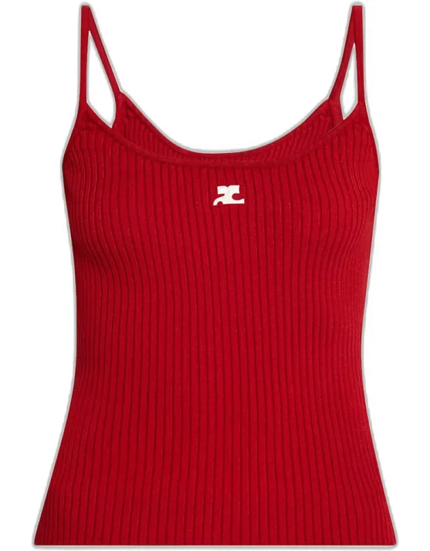 Ribbed Knit Tank Top
