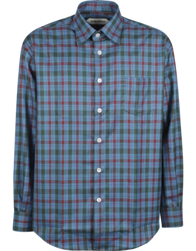 Plaid Button-down Shirt