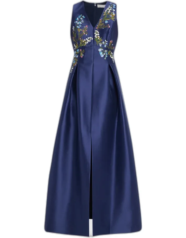 Brocade Midi Dress