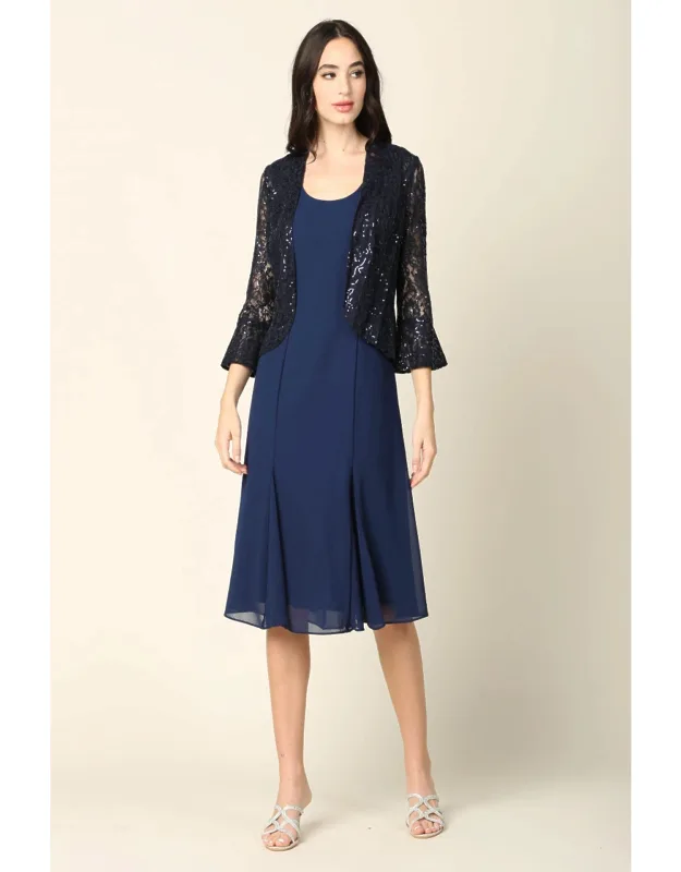 Sequin Short Jacket Dress