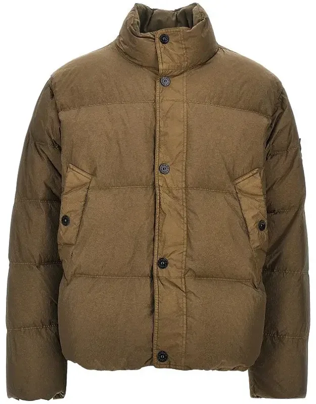 Garment Dyed Crinkle Reps Ny Down Jacket