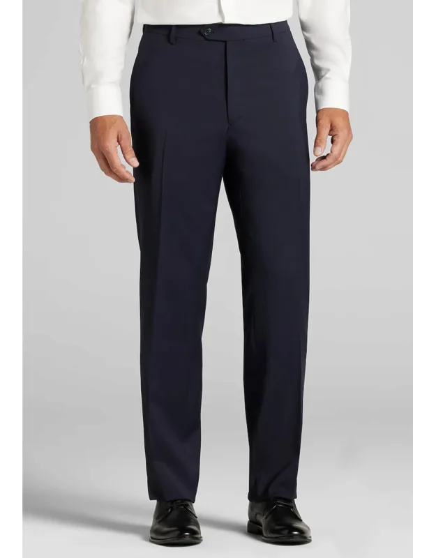 Reserve Collection Tailored Fit Italian Wool Suit Pants