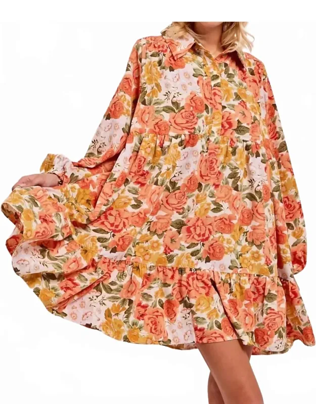 Fall Long Sleeve Dress