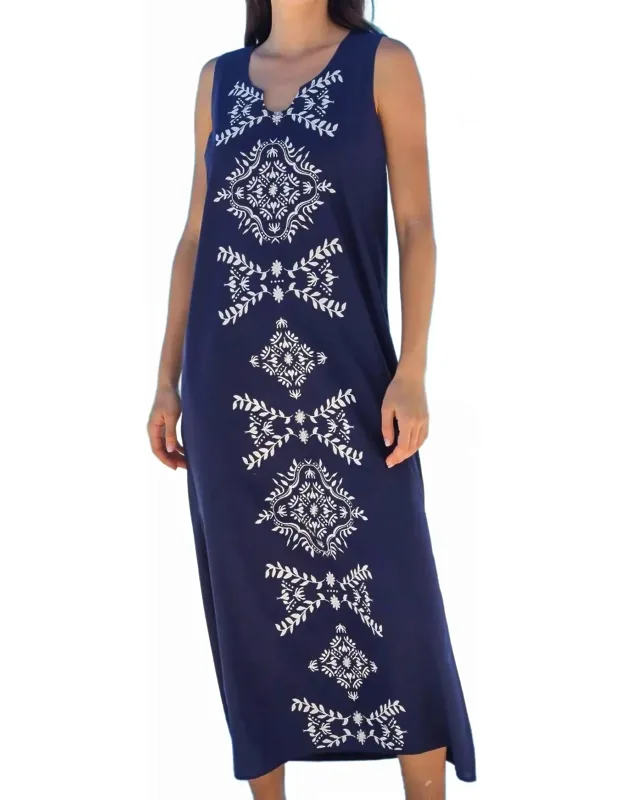 Side Slit Maxi Dress