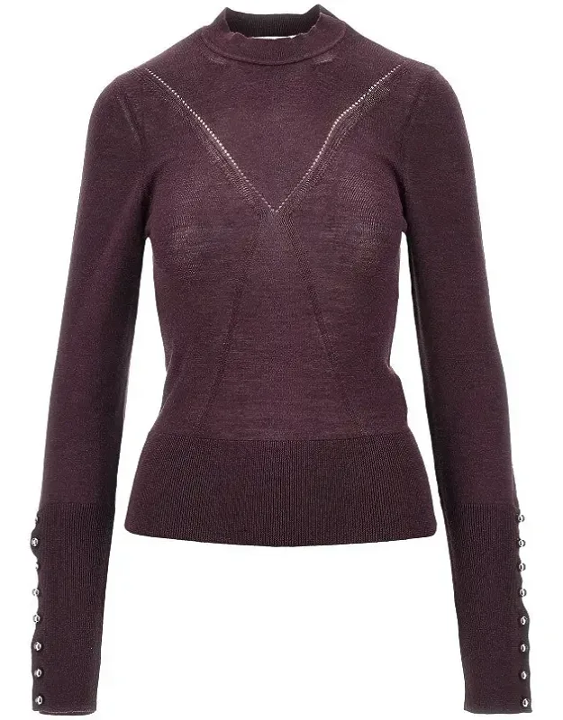 Silk And Merino Wool-blend Sweater