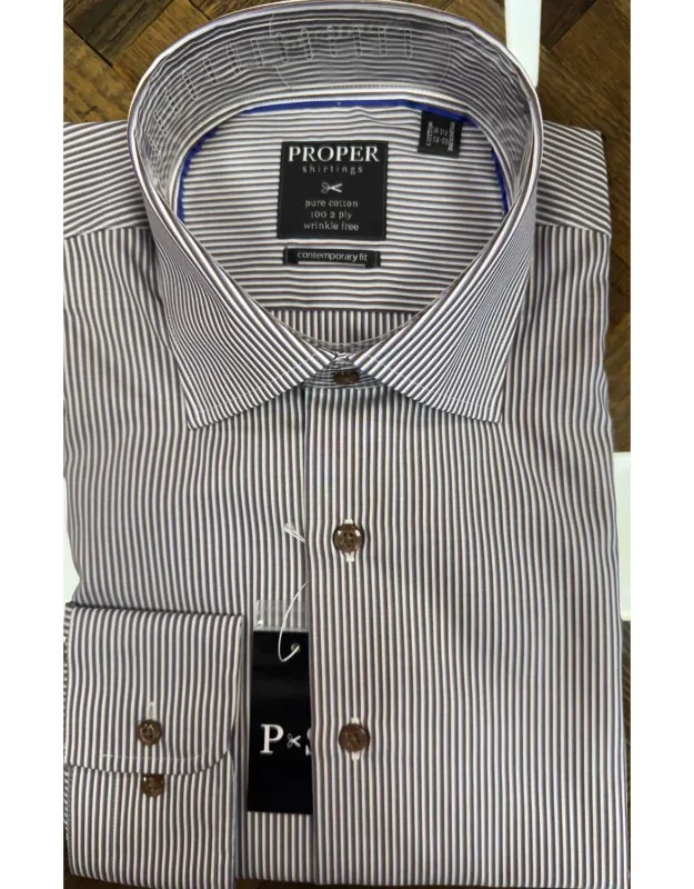 Contemporary Long Sleeve Button Down Shirt