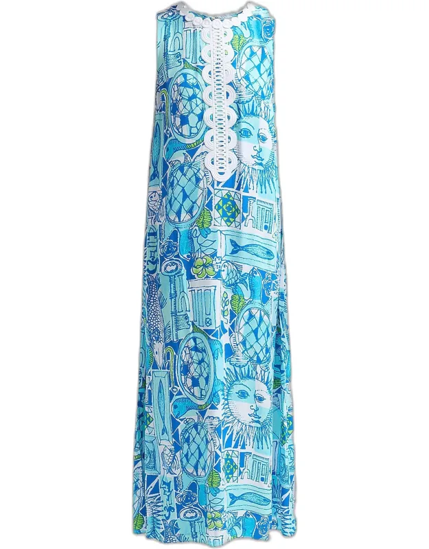 Iris Harlillyquin Printed Maxi Dress