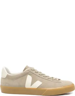 Logo-patch Suede Sneakers