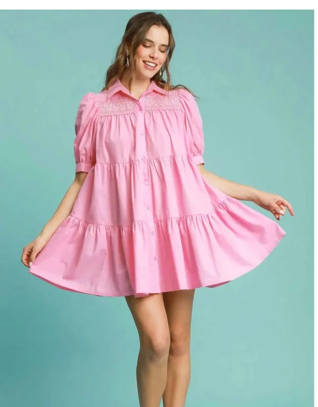 Lace Tiered Dress