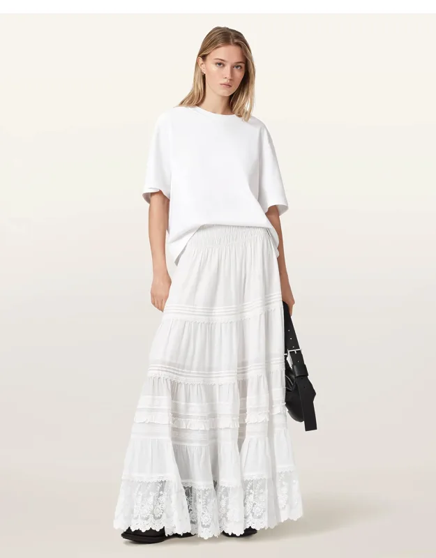 Meadow Tiered Maxi Skirt