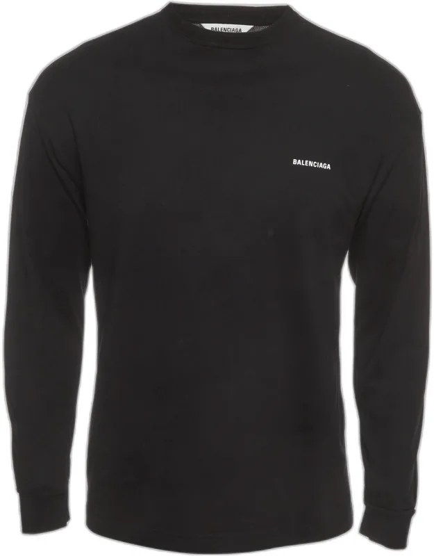 Jersey Crewneck Long Sleeve T-shirt
