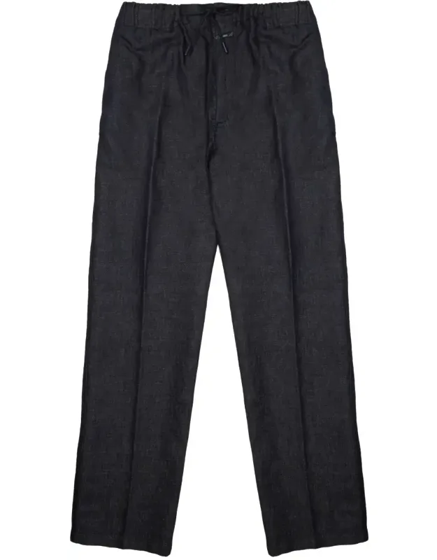 Relaxed Fit Denim Jeans With Textured Fabric