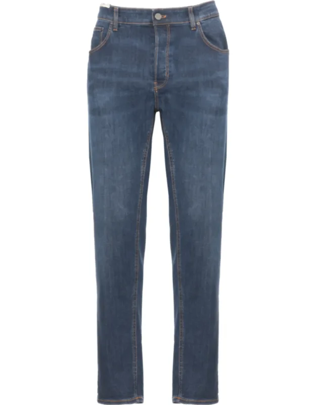 Cotton Straight-leg Jeans