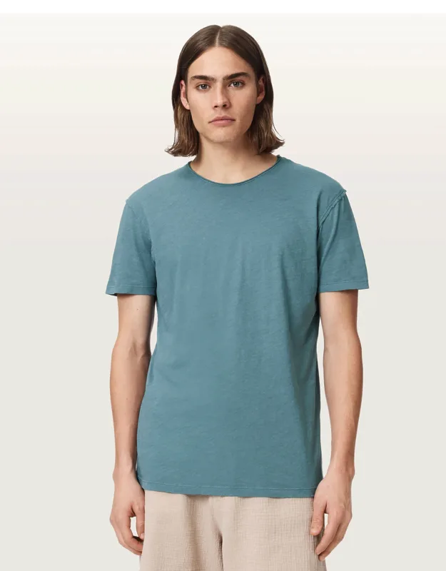 Figure Crew Neck Raw Edge T-shirt