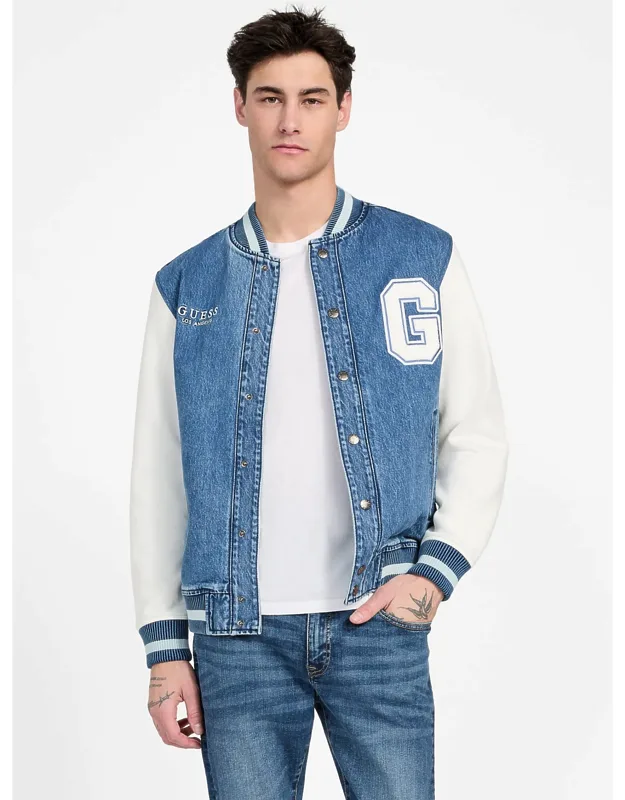 Denim Flight Jacket