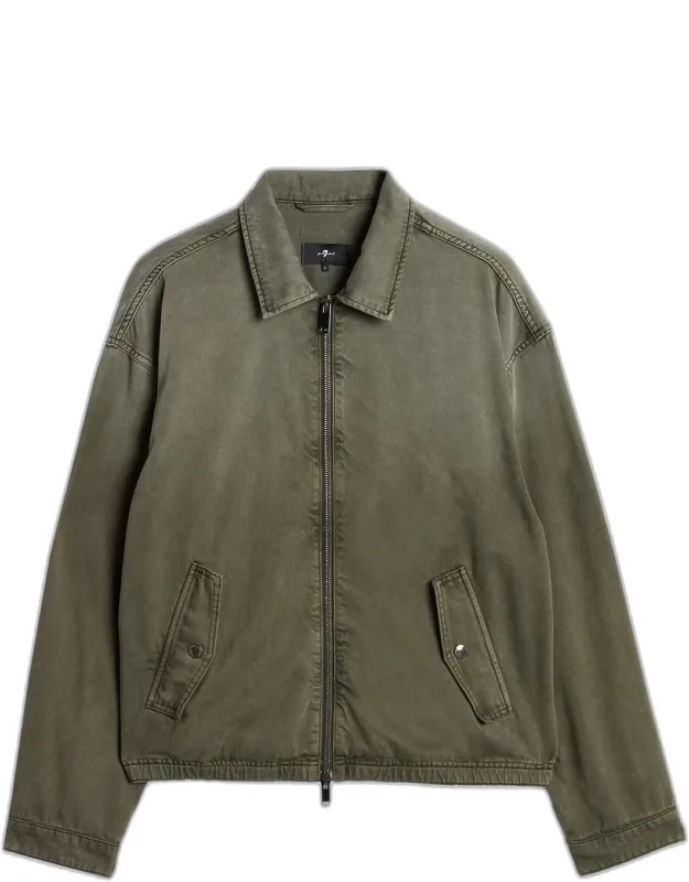 Aviator Cotton-blend Jacket