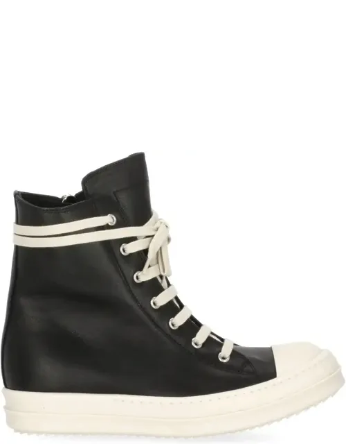 Side Zip High Sneakers
