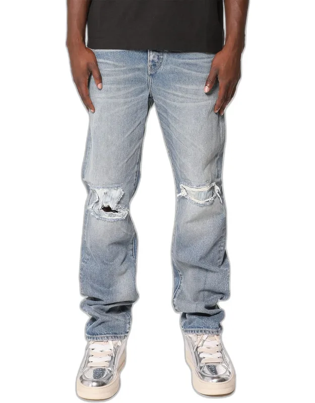 Sun-faded Straight-leg Jeans