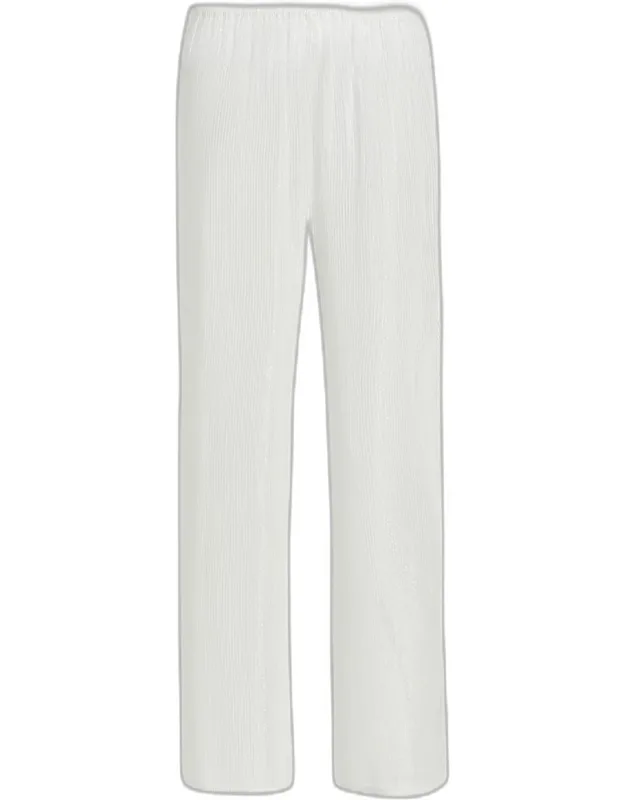 Pinstriped Sheer Cover-up Pants