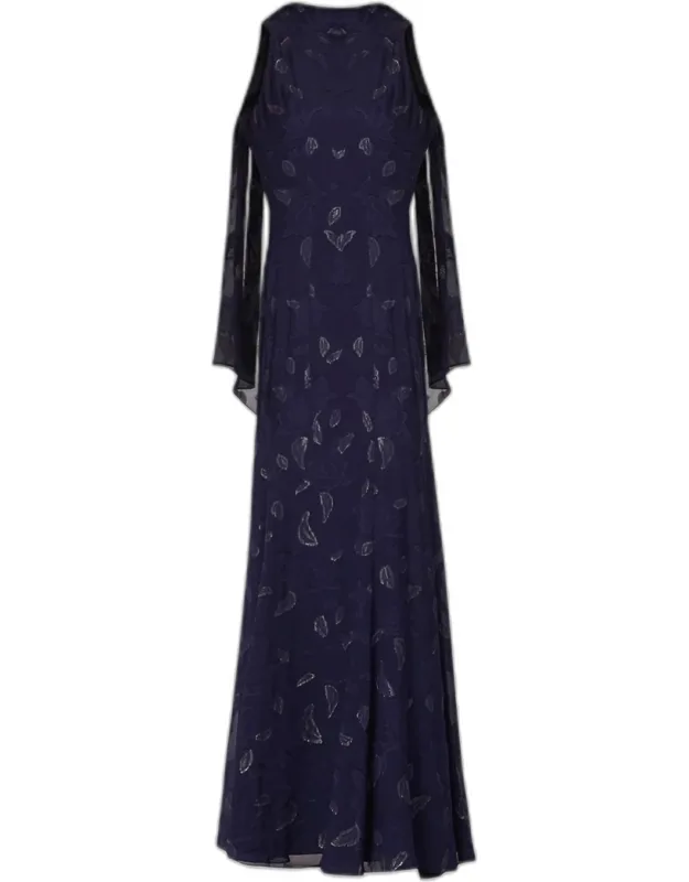 Metallic Lurex Maxi Dress