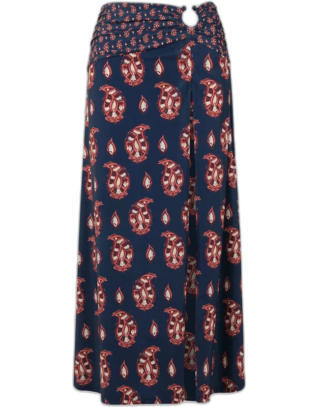 Playa Grande Summer Vacation Under The Sun Maxi Skirt