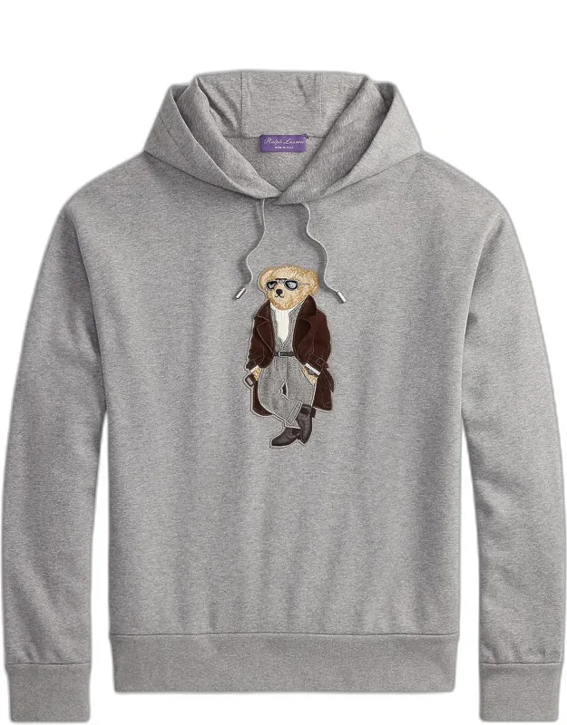 Polo Bear Cotton-cashmere Fleece Hoodie
