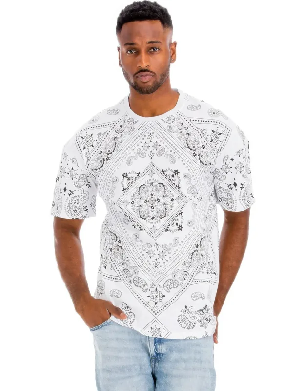 Bandana Print All Over T-shirt