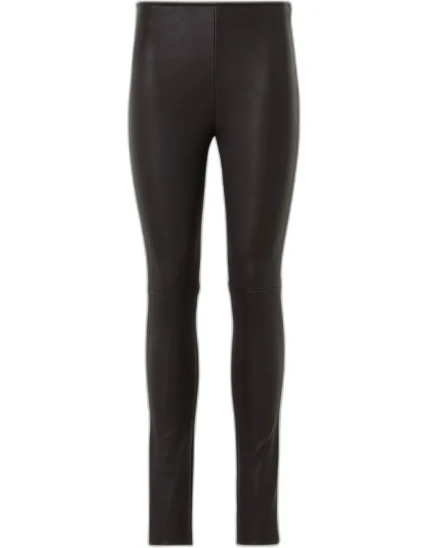 Fancy Mix Media Legging Pants