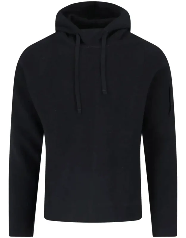 Wool-blend Logo Hoodie