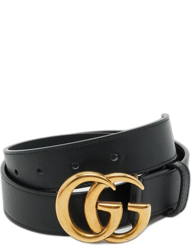 Gg Marmont 75 Cm Buckle Belt - Classic Design, Enduring Elegance