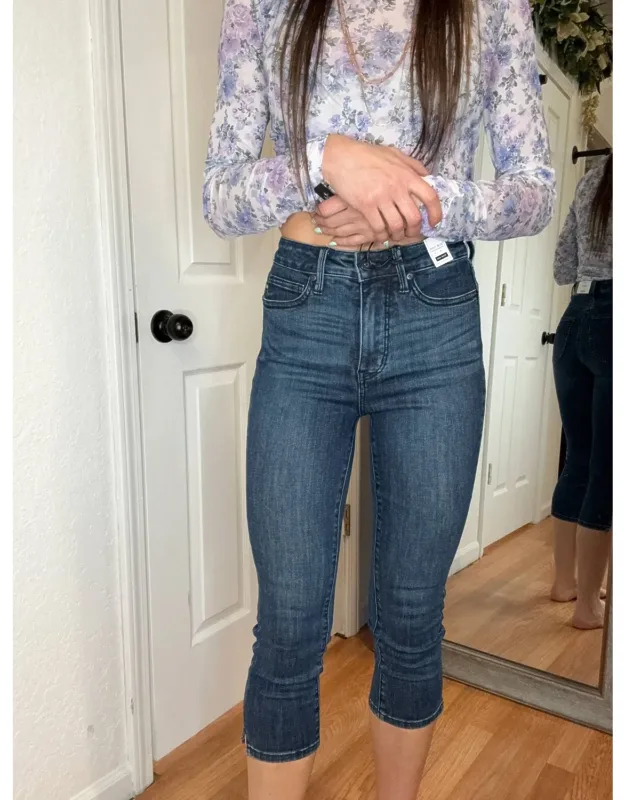Janey Denim Capri Jeans