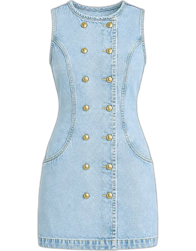 Denim Mini Dress