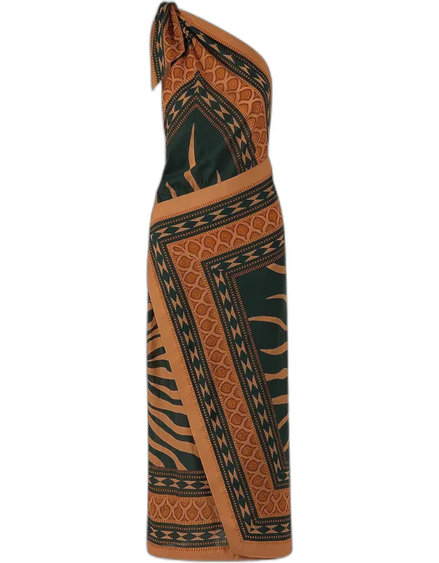 Playa Grande Cotton Maxi Dress
