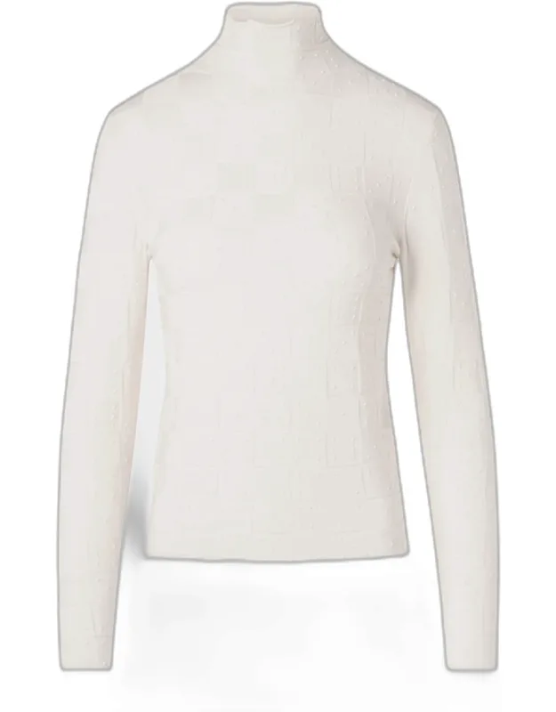 Wool Textured Knit Sweater