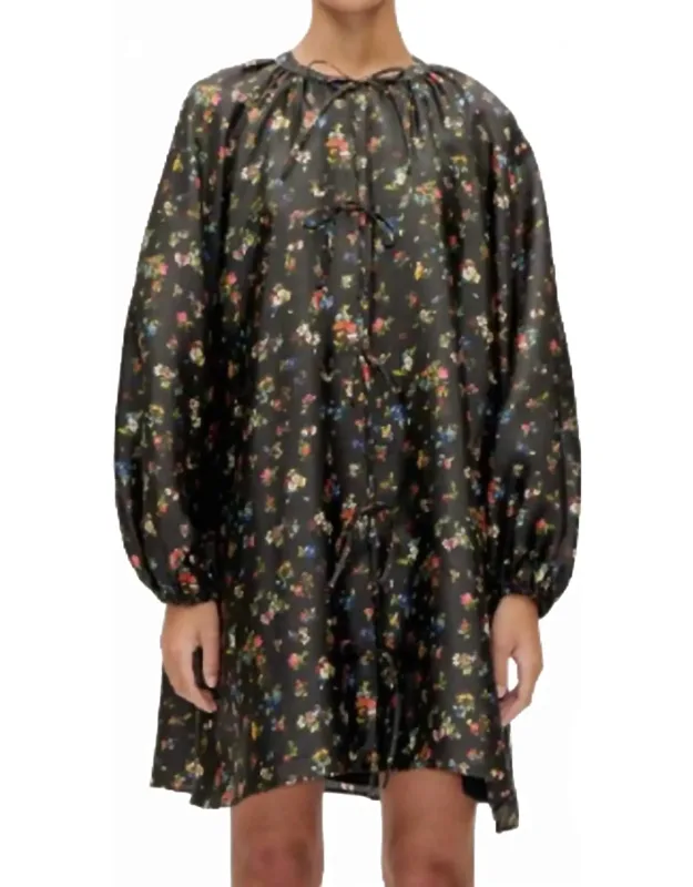Voluminous Bow Dress
