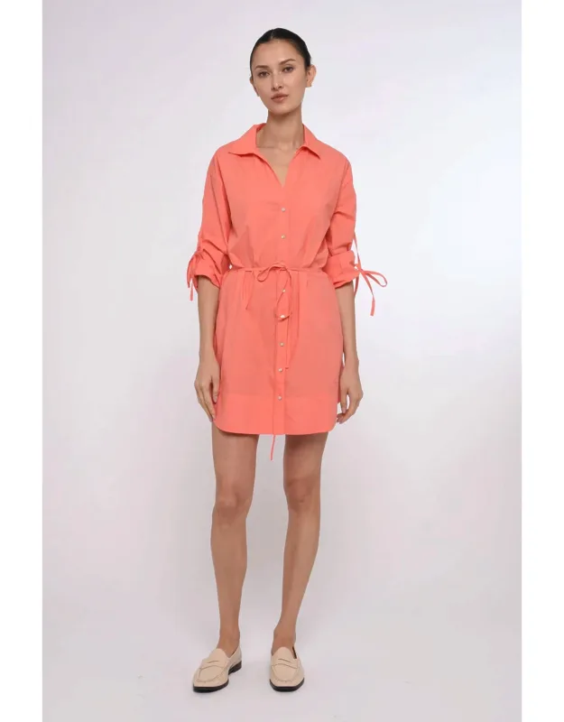 Shannon Mini Dress - Breezy And Comfortable Cotton Design