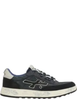 Suede-blend Sneakers