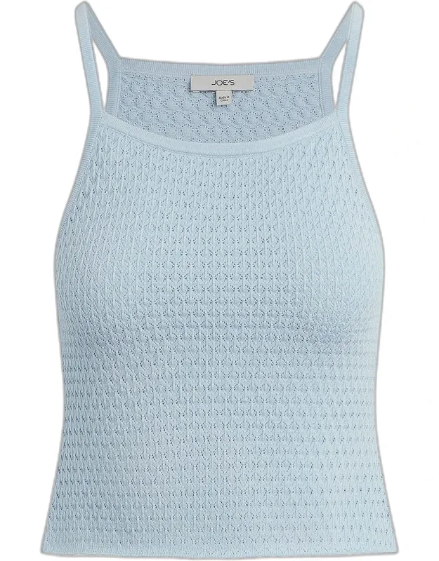 Everyday Pointelle-knit Tank