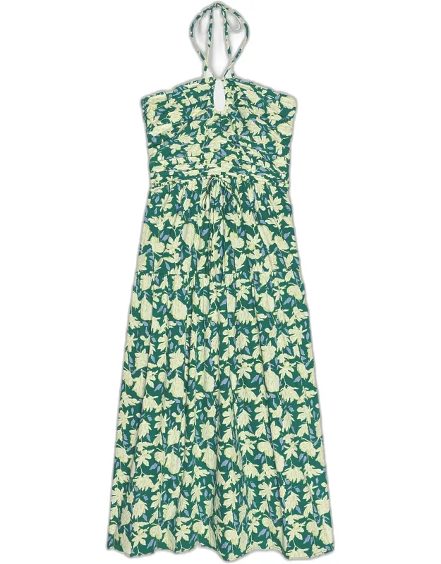 Floral Cotton Midi Dress