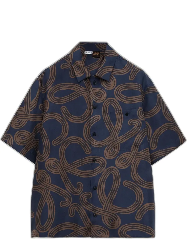 Silk Short-sleeve Shirt