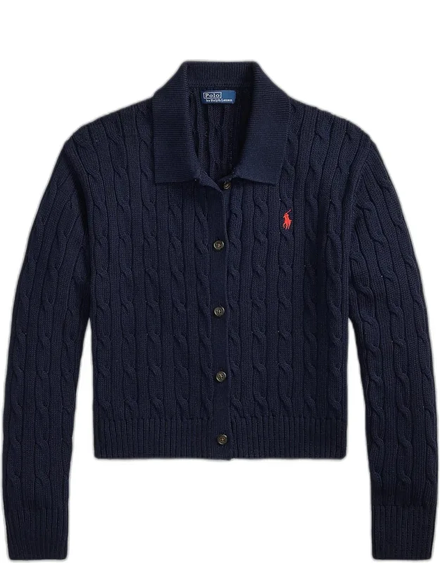 Cable-knit Cardigan