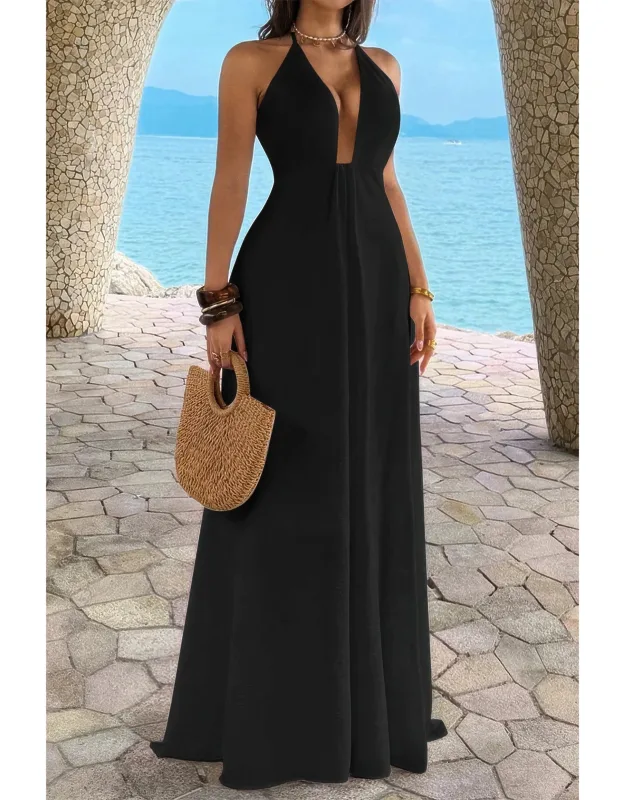 Halter Maxi Dress
