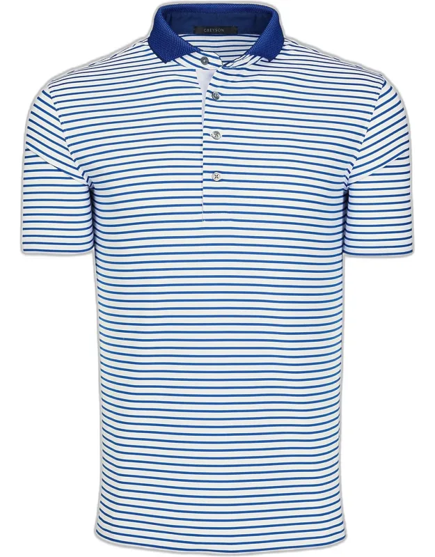 Macabee Striped Polo Shirt