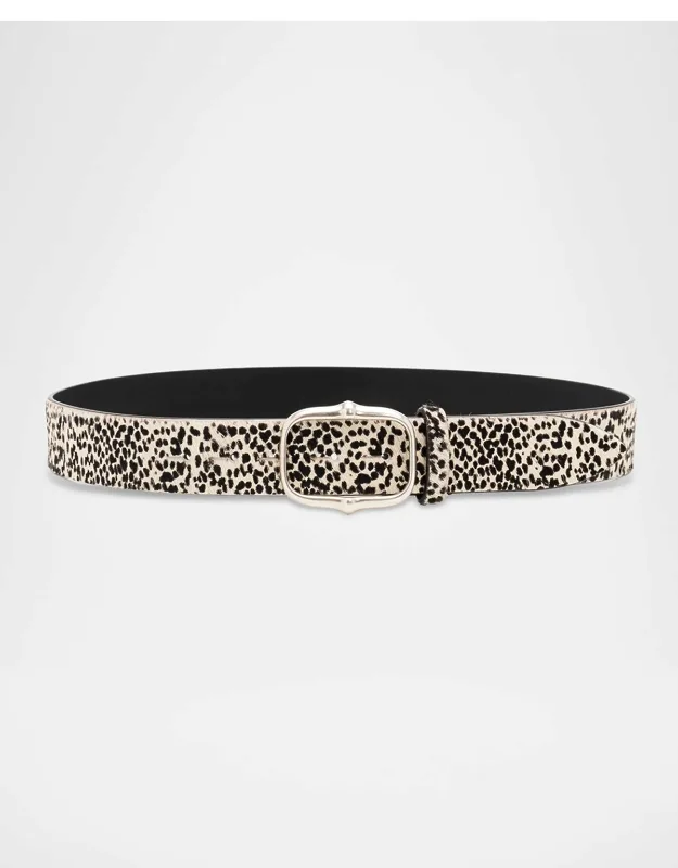 Holis Pony Hair Leather Belt