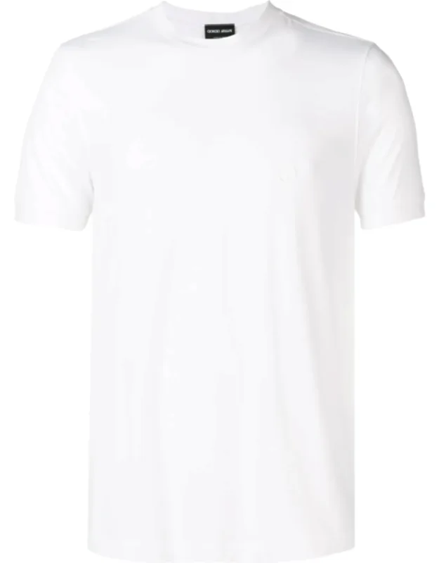Tailored Embroidered Viscose T-shirt