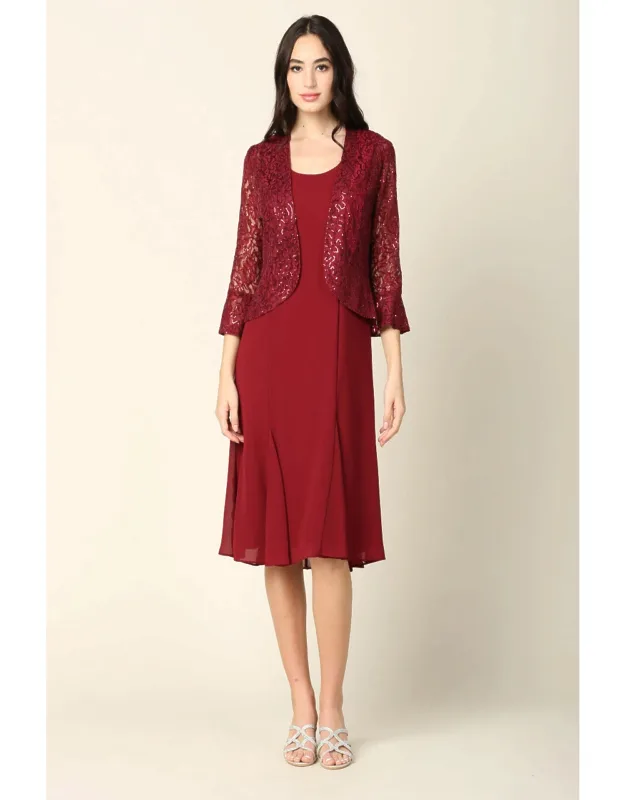 Sequin Short Jacket Dress