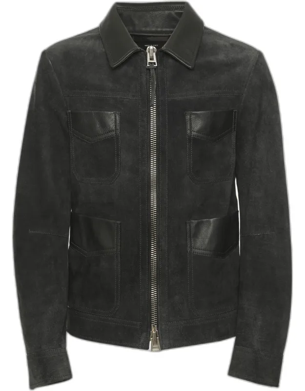 Suede Field Jacket