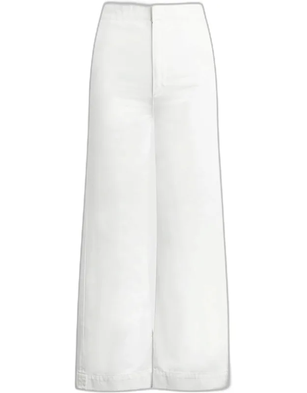 The Clean Denim Ankle-length Trousers