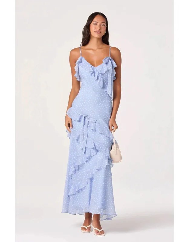 Chiffon Midi Dress